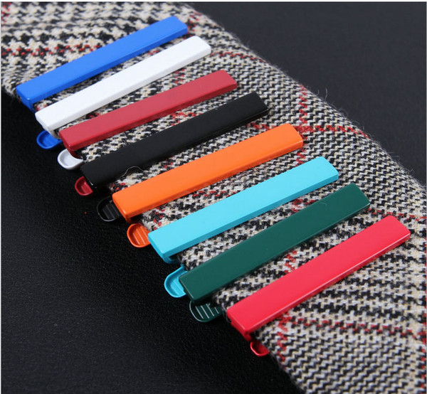 Men's Korean version of alloy narrow tie clip solid color suit suit simple boutique business wedding