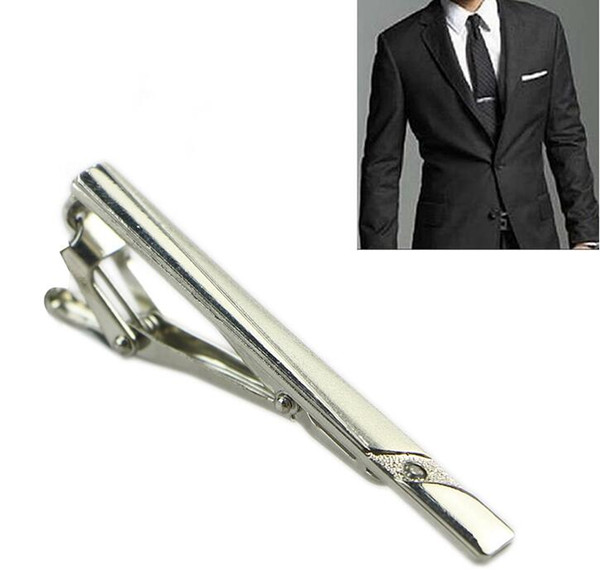 Delicate Gentleman Silver Metal Tie Clips Classical Simple Tie Clasp Tie Bar Business Suits Accessorie Multi Styles