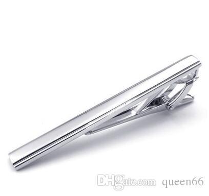 hot slae 65*16*9mm fashion men alloy tie clips jewelry nice gift imitation rhodium plated tie clip drop shipping men gift