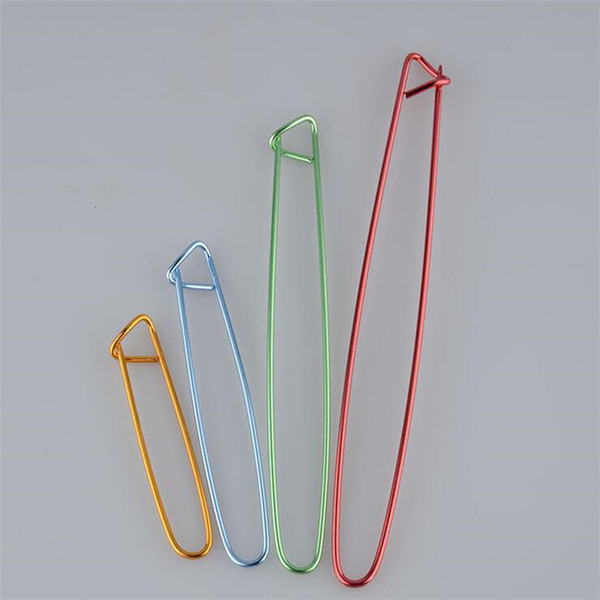 wholsale 4 pcs /set free shipping colorful 9cm and 12cm double size Knitting sweater Crochet needle