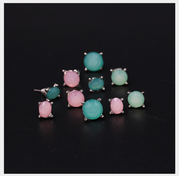 blingbling wholesa Earring collection Vintage diamond drop earrings with simple accessories Alloy set with artificial gems semi-precious sto