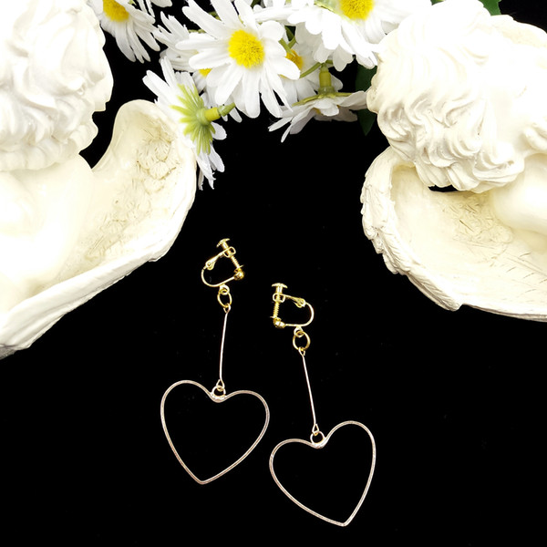 Japan's popular brand NICOLE Fujita with love ring pendant earrings