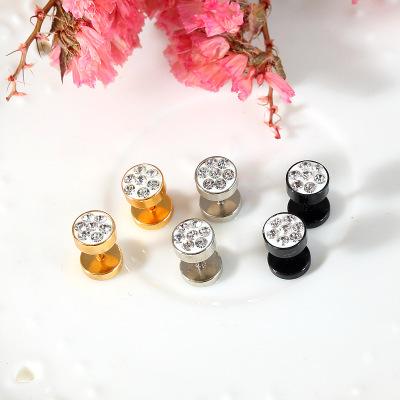 3 Colors Rhinestone Studs Mens Fashion Earrings Jewelry Designer Earrings Women Stud Earrings Dangle Chandelier for Xmas Christmas