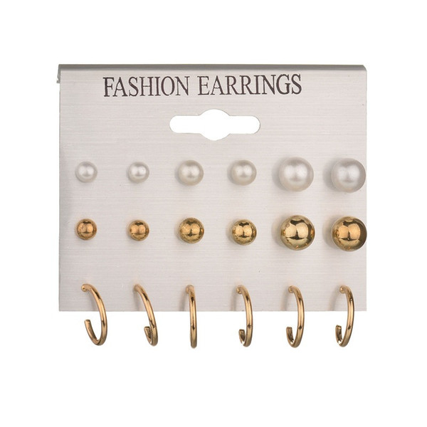 6 Styles Women Mens Earrings Hoop Earrings Studs Fashion Earrings Luxury Designer Earring Designer Jewelry Des Boucles D'oreilles