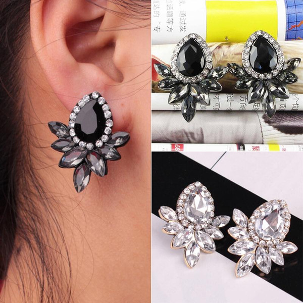 New Luxury Womens Crystal Statement Dangle Drop Earrings Jewelry Fashion Gifts