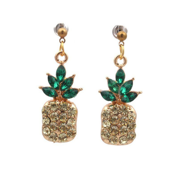 Korean Edition Korean Style Fruits Pineapple Earrings