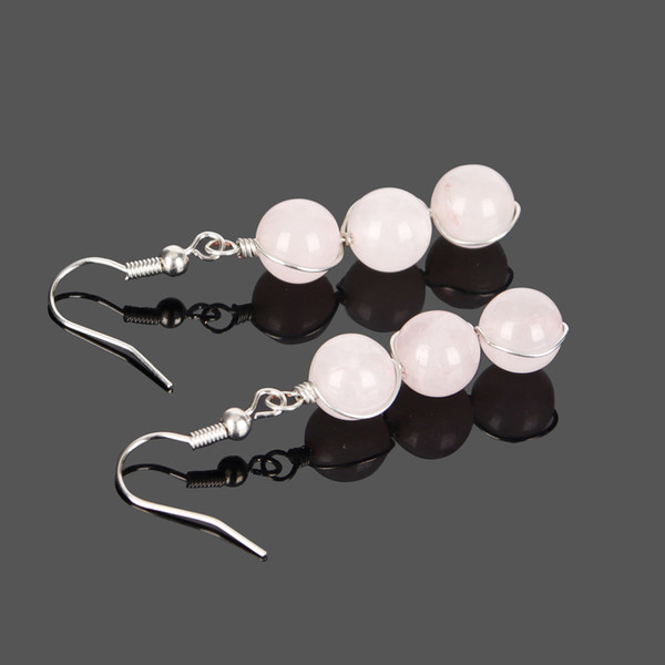 Wholesale manual winding three pearl earrings Manual creative accessories supply of foreign trade