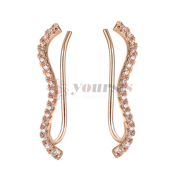 Yoursfs Ear Cuff Non-piercing Cuff Earring Helix Cartilage Earrings for Womens-E1094