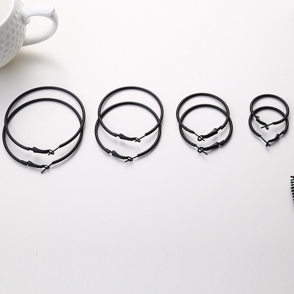 Hot selling high qulaity big hoop earrings exaggerated simplicity female circle earrings for women jewelry accessory