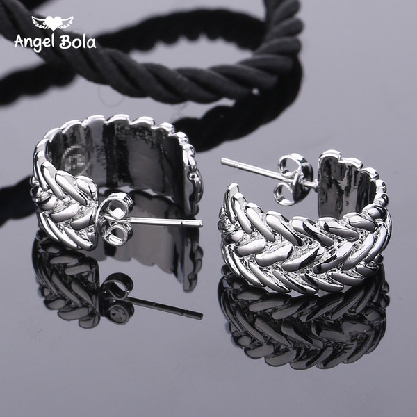 2018 New Style Gothic Punk Luxury charms buddha Tire Pattern Woman Round Earrings Rock Party Jewelry