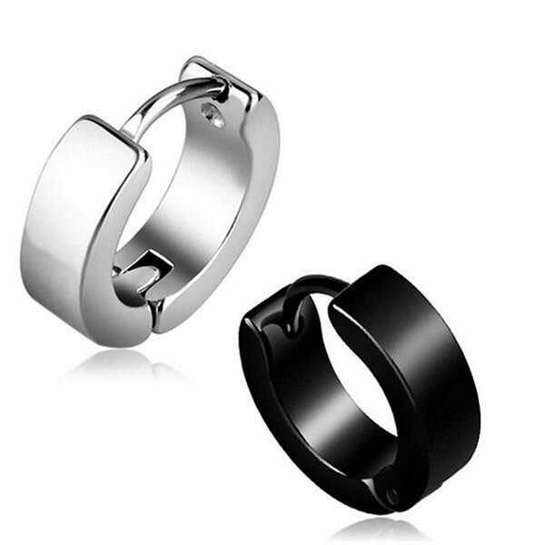 20 Pieces Stainless Steel Ear Studs Mens boy girl punk hoop Earrings Stud Earring Women