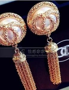 gold tassels women's earings (xcdxl) dgfd