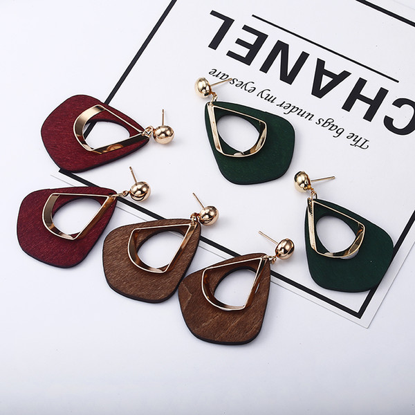 2018 women's fashion statement earring earrings for wedding party Christmas gift wholesale