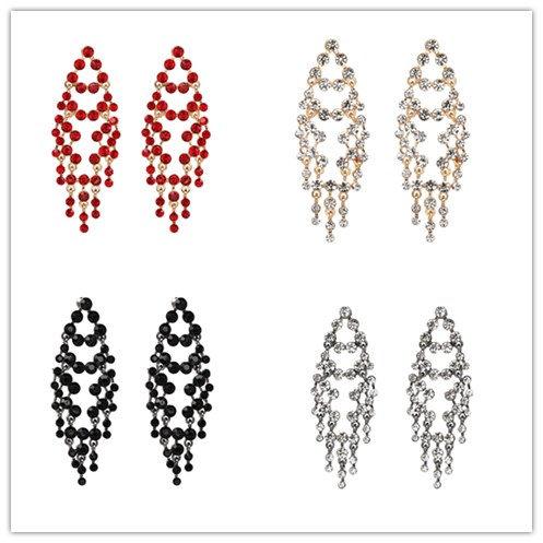 2019 new hot-selling jewelry foreign trade cross-border high-grade water drill with auger stud cross-border e-commerce manufacturers supply