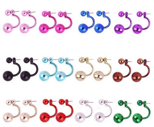 Reccomend! Fashion style, rosin material earring, Anti-allergic, many colors to choose, Hign quality and Free Shipping