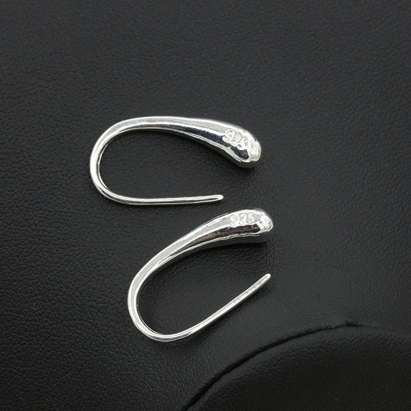 Fashion Earrings 925 Stering Silver Ear Cuff Trendy Water Drop Stud Earrings For Women Jewelry Goutte Earring Ear Rings Jewellry Free DHL