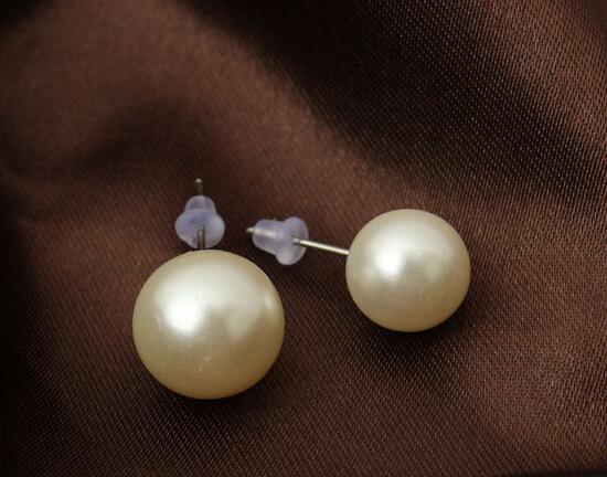 12 Pair Pearl Earrings Jewelry Different Size 1 Card Stud Earring For Women Trendy Accessories