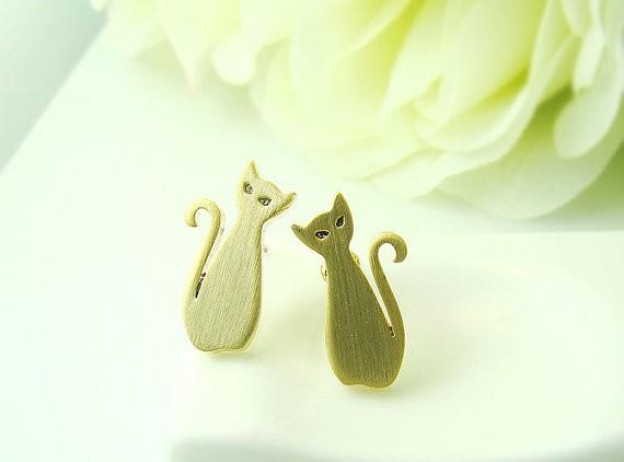 Fashion new style silvering earrings beautiful Cartoon stud earrings stud earrings for women wholesale free shipping