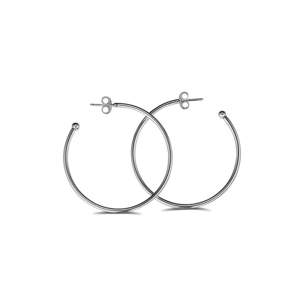 Hoops of Versatility Hoop Earring 100% 925 Sterling-Silver-Jewelry Free Shipping