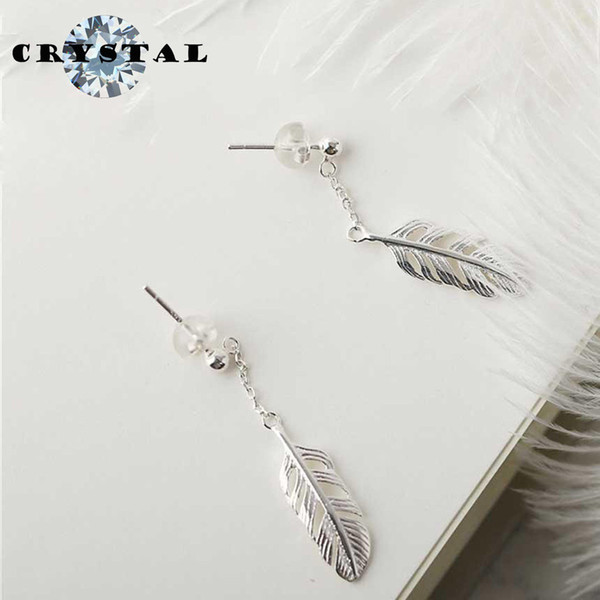 New Simple Women s Beautiful Extravagant Silver Earrings Artificial Stainless Steel Style Fashion Small Jewelrys Party Gift