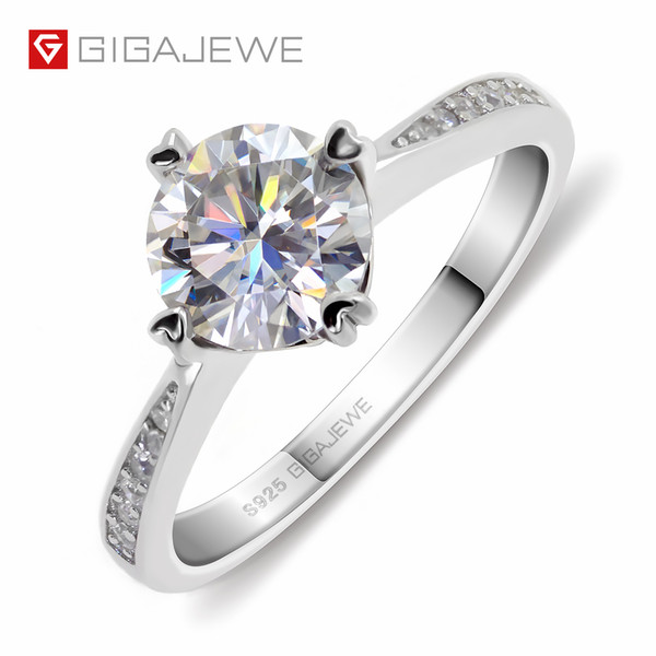 1.0Ct F color 925 Silver Engagement , Moissanite Ring, Solitaire Ring, Unique Engagement Ring, Gemstone Solitaire, Classic Ring