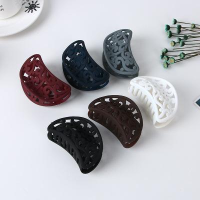 New material, high quality rubber, sand, acrylic, large size, clip, shower, hairpin, green plastic, large hairpin wholesale.