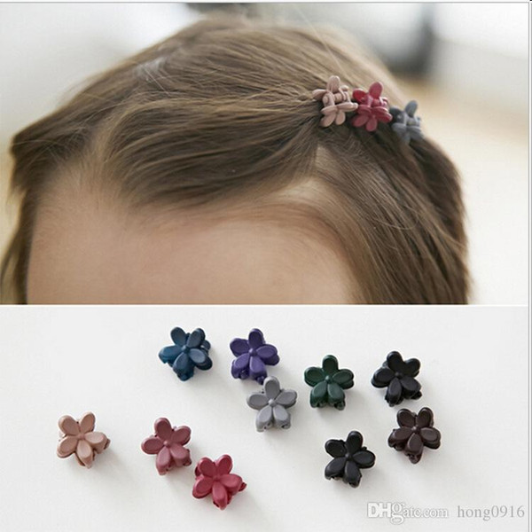 2017 The new children's hair headdress hairpin frosted retro baby small grip girl Liu Haijia wholesale