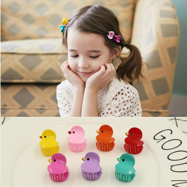 2018 New Children's Hair Jewelry,Hair Accessories,Cute chick Hair Claws,Small Hair Clip For Girls A236