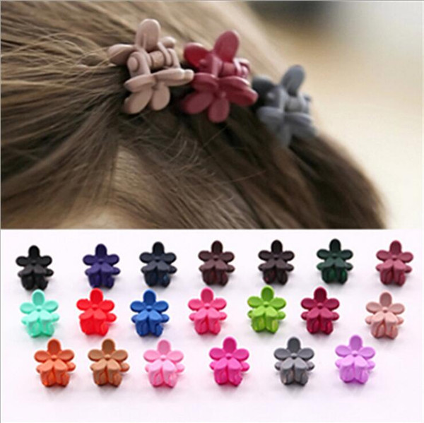 2018 Hot sale baby mini hair clamps young girl hair jewelry many colors for kids free shipping