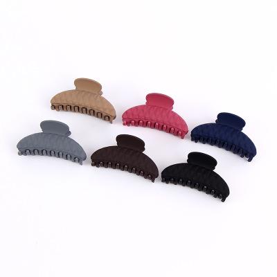 Best-selling style retro simple claw clip 20190321 plastic hairpin for ladies