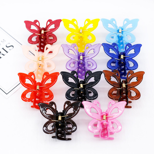 Self-produced pearlescent series plastic hair catching bath clip Korean version of the headdress Yiwu Yubi jewelry 2 yuan shop wholesale