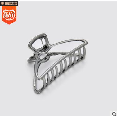 Metal grabs Europe and the United States cross-border explosion hair clips Alloy Scrubs large shower clip strange clips