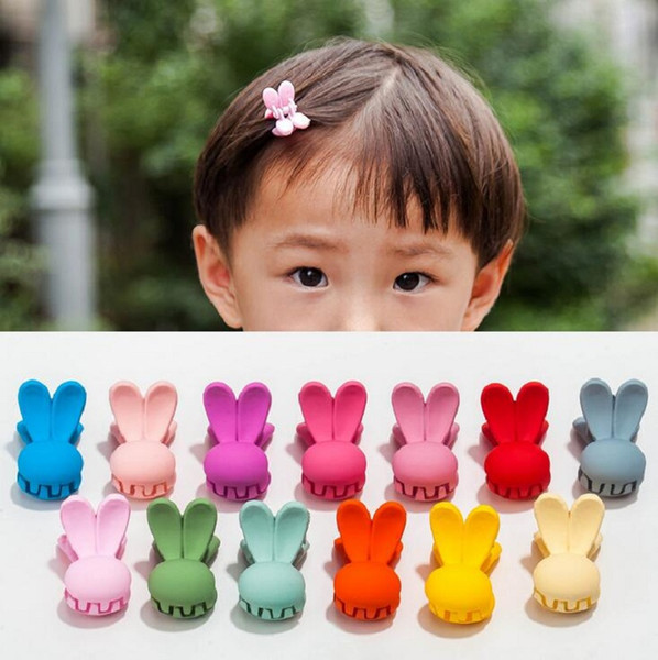 hair barrettes hairpins hairgrips clip for Women girl Hair Accessories headwear holder bun bang colorful rabbit design