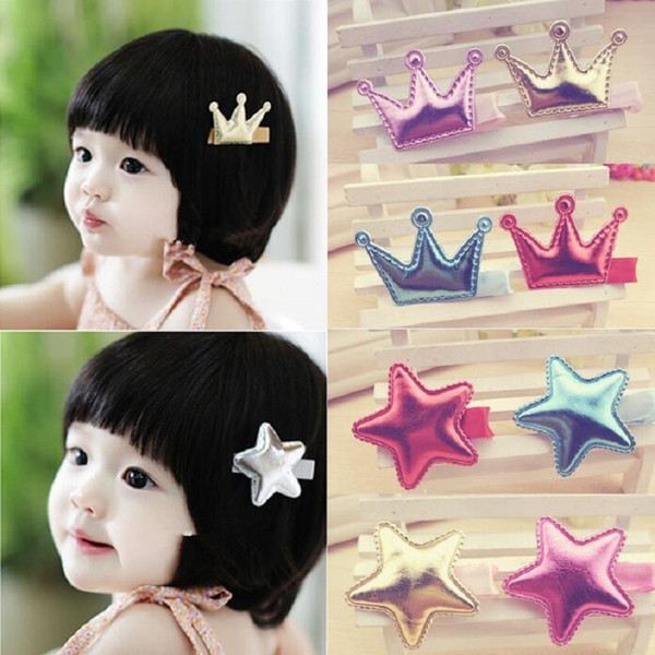 hair barrettes hairpins hairgrips clip for Women girl Hair Accessories headwear holder bun bang cute star crown sweet