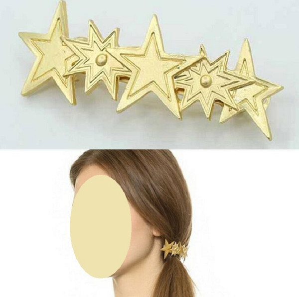 hair barrettes hairpins hairgrips clip for Women girl Hair Accessories headwear holder bun bang vintage star spring design