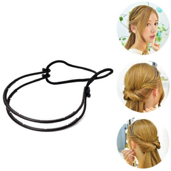 Hairband hoop Fashion Bands headband for Women girl Hair Accessories headwear holder two rope design