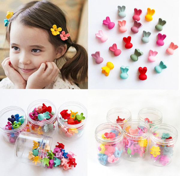 Children's Baby Headwear Hair Accessories Rabbit Flower Mickey Crown Love Bear Hairpin Set Mini Girl Hair Clip