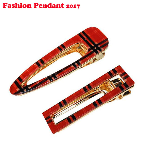 Women Hair Clip Barrettes Hairpin for Women Girls Geometric metal Hair Pins Decorative Hair Accessories wholesale