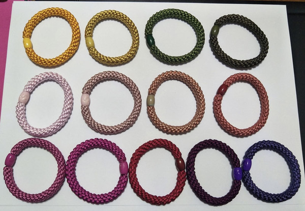 Foreign trade Wholesale Madam High elasticity Hair cord Manufacturer Customize Hairband