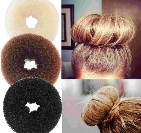 24pcs Hair Volumizing Scrunchie Donut Ring Style Bun Scrunchy Poof Bump It Snooki