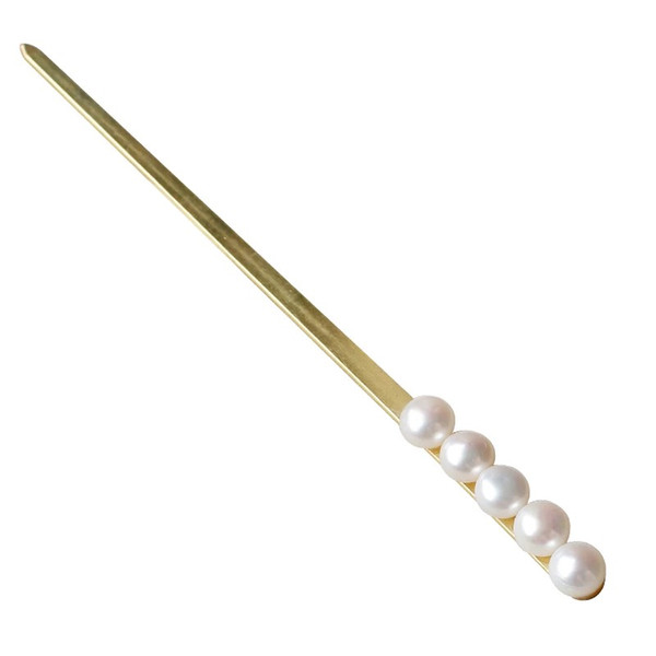 Hand Made Mingyue Hammer Palace Museum Restoration Duobao Hair Hammer Strong Light Nearly No Time Natural Freshwater Pearls Baojin Baose Han