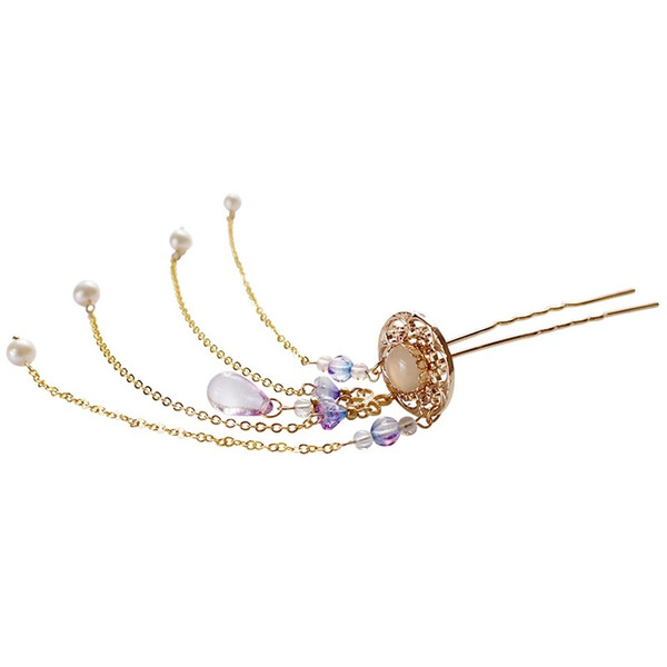 Hand Made Hairpins Hairpins Cute Fresh And Aesthetic Hairdresses Chinese Dress Cheongsam Ornaments Trays And Hair Ornaments