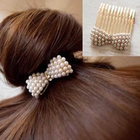 Hair bow fashion Hair Accessories high quality jewelry wedding Hairpin free shipping