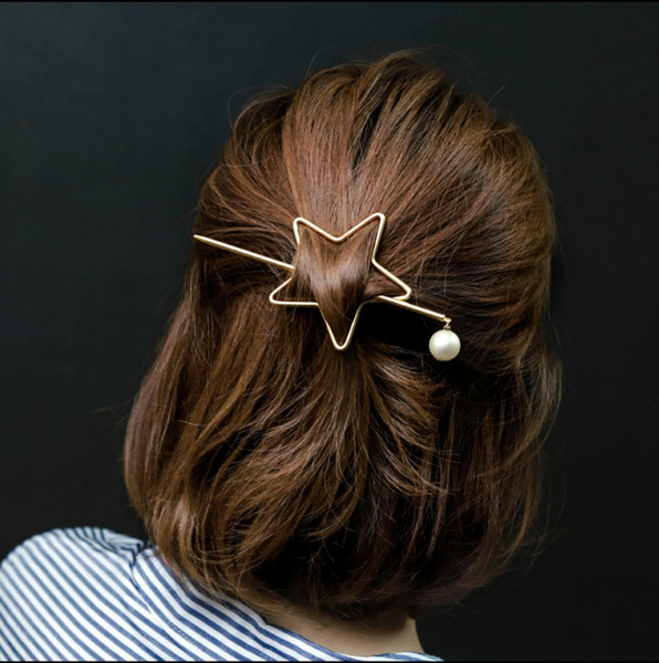 Hair hairpin star light