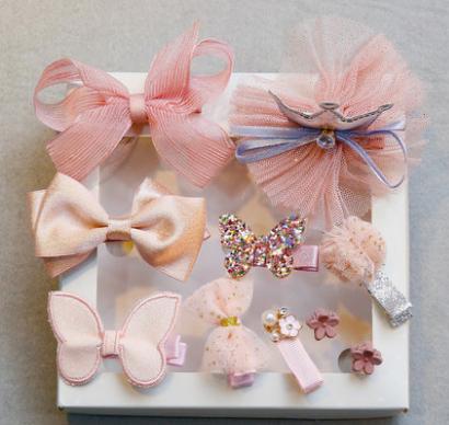 Children's hairpin princess, lady, baby's hairband, crown, headdress, cute baby's hairpin, less hairpin, safety clip