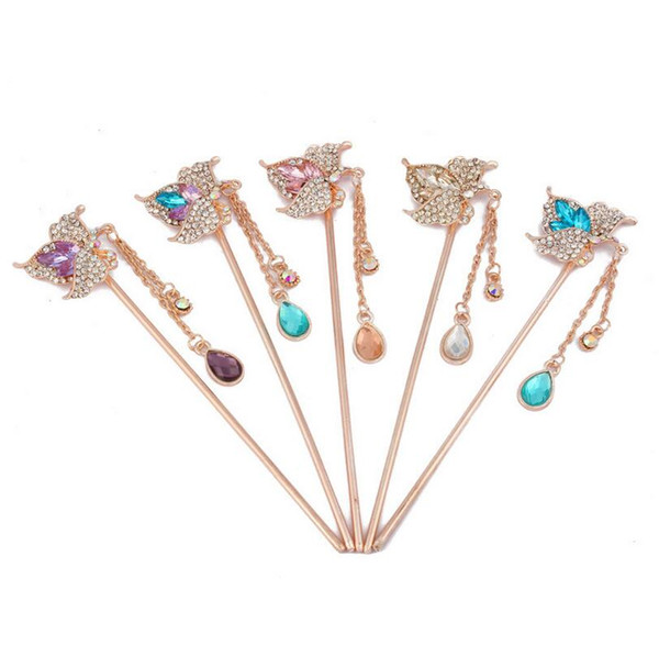 High quality Step up the headdress bride tassel hairpin hair fashion women hairpin hot FZ037 mix order 20 pieces a lot