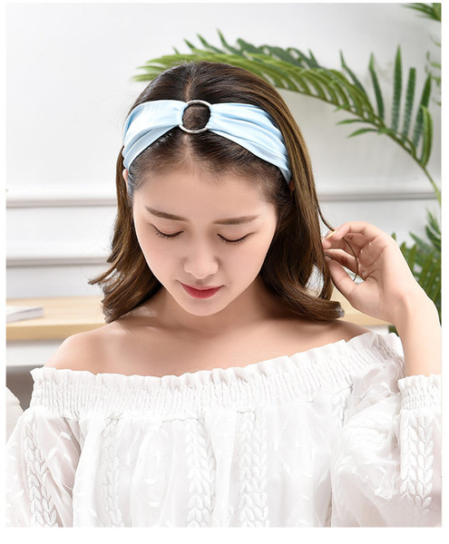 2018 Designer Cross Headband Fashion Luxury Brand Elastic Hair bands For Women Girl Retro Turban Headwraps Gifts