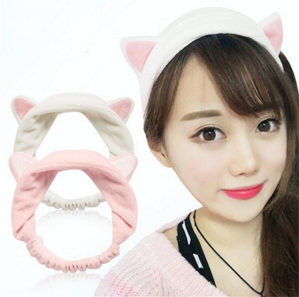 Hot Sale Cat Ear Hair Head Band Hairbands Headbands Party Gift Headdress Headwear Ornament Trinket Hair Accessories Makeup Tools