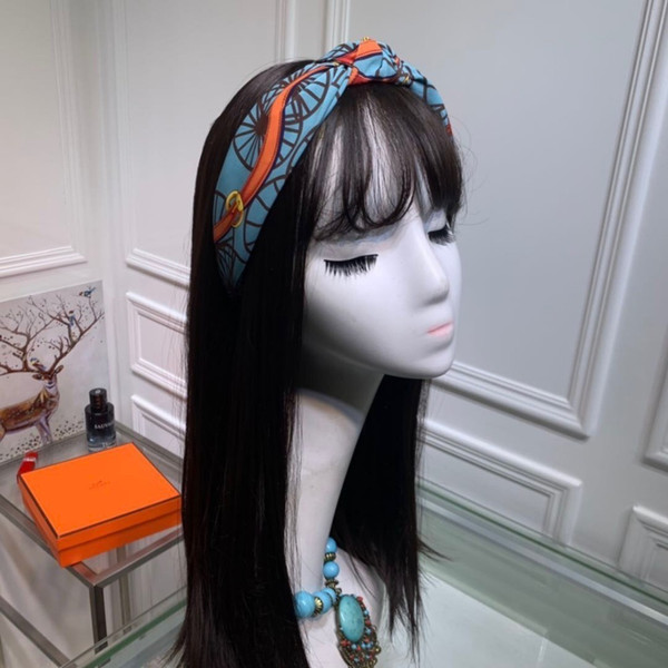 Women's jewelry 2019 spring and summer horse-drawn car chain terms headband