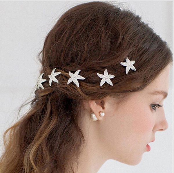 Pearl Women Hair Combs Wedding Hair Accessories Hair Pin Rhinestone Tiara Bridal Clips Crystal Crown Bride Jewelry